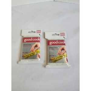 Good Cook‎ Kitchen Twine 75ft Pack of 2 Cotton Cooking String with Blade 25988